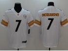 Pittsburgh Steelers #7 Ben Roethlisberger White Men's Vapor Untouchable Limited Jersey