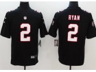 Atlanta Falcons #2 Matt Ryan Black Men's Vapor Untouchable Limited Jersey