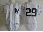 New York Yankees #29 Todd Frazier White Flexbase Jersey