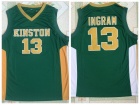 Kinston Vikings #13 Brandon Ingram Green College Basketball Jersey