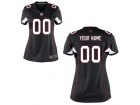 Women's Arizona Cardinals Nike Black Custom Game Jersey