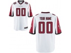 Men's Atlanta Falcons Nike White Custom Game Jersey