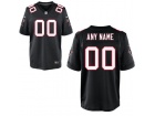 Men's Atlanta Falcons Nike Black Custom Elite Jersey