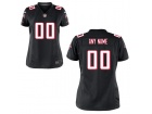 Women's Atlanta Falcons Nike Black Custom Game Jersey