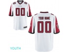 Youth Atlanta Falcons Nike White Custom Game Jersey