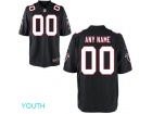 Youth Atlanta Falcons Nike Black Custom Game Jersey