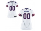 Women's Buffalo Bills Nike White Custom Game Jersey