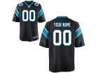 Men's Carolina Panthers Nike Black Custom Game Jersey