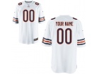 Men's Chicago Bears Nike White Custom Game Jersey