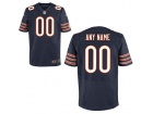 Men's Chicago Bears Nike Navy Blue Custom Elite Jersey