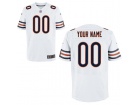 Men's Chicago Bears Nike White Custom Elite Jersey