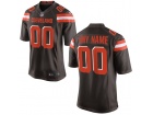 Nike Cleveland Browns Mens Brown Custom Game Jersey