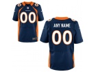 Men's Denver Broncos Nike Navy Blue Custom Elite Jersey