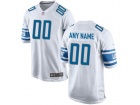 Men's Detroit Lions Nike White Custom Game Jersey