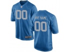 Men's Detroit Lions Nike Royal Custom Alternate Game Jersey