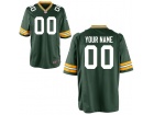 Men's Green Bay Packers Nike Green Custom Game Jersey