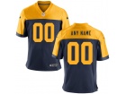 Men's Green Bay Packers Nike Navy Customized Throwback Game Jersey