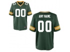 Men's Green Bay Packers Nike Green Custom Elite Jersey