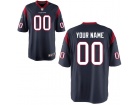 Men's Houston Texans Nike Navy Custom Game Jersey