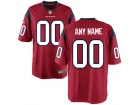 Mens Houston Texans Nike Red Customized Alternate Game Jersey