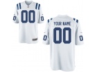 Nike Men's Indianapolis Colts Customized Game White Jersey