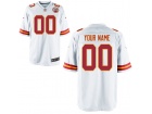 Men's Kansas City Chiefs Nike White Custom Game Jersey