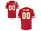 Men's Kansas City Chiefs Nike Red Custom Elite Jersey