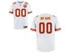 Men's Kansas City Chiefs Nike White Custom Elite Jersey