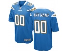 Mens Los Angeles Chargers Nike Powder Blue Customized Alternate Game Jersey