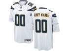 Nike Men's Los Angeles Chargers Customized Game White Jersey