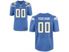 Men's Los Angeles Chargers Nike Powder Blue Custom Elite Jersey