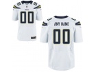 Men's Los Angeles Chargers Nike White Custom Elite Jersey