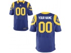 Men's Los Angeles Rams Nike Royal Custom Alternate Elite Jersey