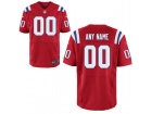 Men's New England Patriots Nike Red Custom Elite Jersey