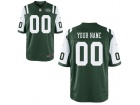 Men's New York Jets Nike Green Custom Game Jersey