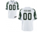 Men's New York Jets Nike White Custom Game Jersey