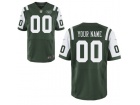 Men's New York Jets Nike Green Custom Elite Jersey