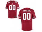 Men's San Francisco 49ers Nike Red Custom Elite Jersey