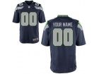 Men's Seattle Seahawks Nike Navy Custom Game Jersey