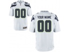 Nike Men's Seattle Seahawks Customized Game White Jersey