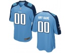 Men's Tennessee Titans Nike Light Blue Custom Jersey