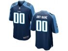 Men's Tennessee Titans Nike Navy Blue Custom Jersey