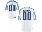 Men's Tennessee Titans Nike White Custom Jersey