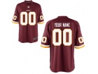 Men's Washington Redskins Nike Red Custom Game Jersey