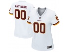 Women's Washington Redskins Nike White Custom Game Jersey