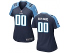 Women's Tennessee Titans Nike Navy Custom Game Jersey