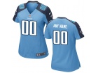 Women's Tennessee Titans Nike Light Blue Custom Game Jersey