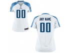 Women's Tennessee Titans Nike White Custom Game Jersey