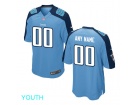 Youth Tennessee Titans Nike Light Blue Custom Jersey