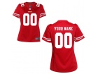 Women's San Francisco 49ers Nike Scarlet Custom Game Jersey